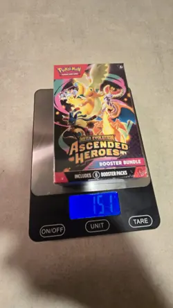 Pokemon Ascended Heroes Booster Bundle (6 Packs) Heavy! 151 g - Image 1