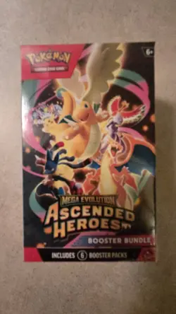 Pokemon Ascended Heroes Booster Bundle (6 Packs) Heavy! 151 g - Image 2