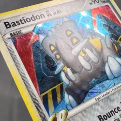 LP Bastiodon GL 2/111 Holo Rare Rising Rivals Pokemon 2009 Hajime Kusajima - Image 4