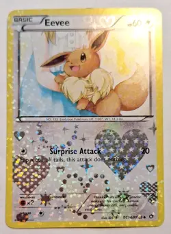 Pokemon Eevee Legendary Treasures Radiant Collection Holo Rare 60 HP RC14/RC25 M - Image 3