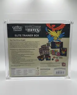 Pokemon TCG Hidden Fates Elite Trainer Box SEALED NEW ETB W/Acrylic Case 💎💎 820650804731 - Image 2