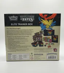 Pokemon TCG Hidden Fates Elite Trainer Box SEALED NEW ETB W/Acrylic Case 💎💎 820650804731 - Image 4