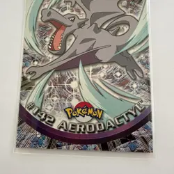 2000 Topps Pokemon TV Series Blue Logo #142 Aerodactyl Non Holo NM - Image 4