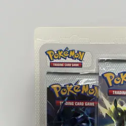 Black White Base Unpunched 3-Pack Blister Booster Tepig Pokemon Sealed Rare - Image 2