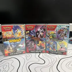 Pokemon TCG Surging Sparks, Destined Rivals, Journey Together Booster Bundle - Image 1