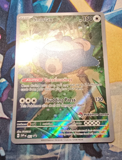 Snorlax 051 - Pokemon 151 (Pokemon Center Exclusive) Promo - NM - Image 3