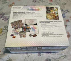 Pokemon Scarlet and Violet Prismatic Evolutions Elite Trainer Box Factory Sealed - Image 4