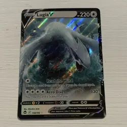 The Pokemon Company Lugia V 138/195 Silver Tempest Ultra Rare Holo English 220HP - Image 1