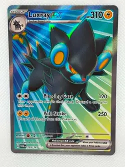 Pokemon Twilight Masquerade - Luxray EX 195/167 - Ultra Rare - NM/M Condition - Image 1