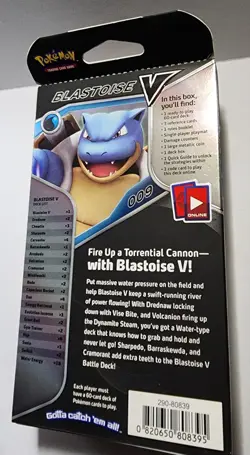 Pokemon TCG: Sword & Shield Blastoise V Battle Deck - NEW - SEALED - Image 4