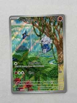 Meditite 153/142 Illustration Rare Stellar Crown Pokemon Near Mint - Image 1