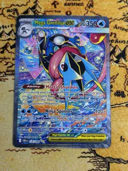 Pokemon Mega Greninja ex - 116/086 - ME04: Chaos Rising (CRI) Mint - Image 1