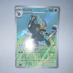 The Pokemon Company Pokemon TCG Golurk 123/086 Sv: Black Bolt IR Holo 160HP Eng - Image 2