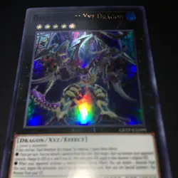 Yu-Gi-Oh! Misprint/Error Dark Requiem Xyz Dragon [GFTP-EN099] Ultra 1st Ed NM - Image 2
