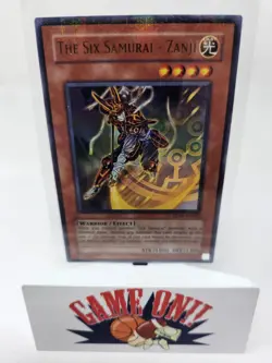 YuGiOh The Six Samurai - Zanji HL05-EN005 Hobby League Ultra Parallel Mint - Image 1