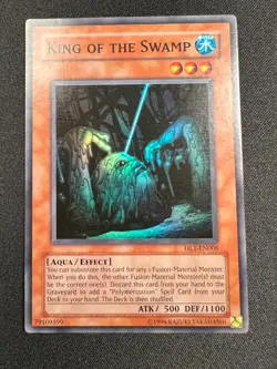Yu-Gi-Oh! King of the Swamp (LP/MP) HL1-EN006 Hobby League 1 Super Rare - Image 1