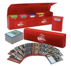 Monster Hydra Mega Deck box Card Holder organizer For TCG Pokemon Magic Etc. - Image 1
