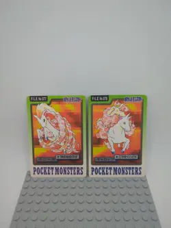 Pokemon Karte Card Pocket Monsters Carddass 1997 japanese Ponyta Rapidash - Image 1