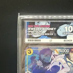 Jewelry Bonney OP08-105 SR Illustration Box EX One Piece Card ACE 10 - Image 2