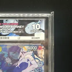 Jewelry Bonney OP08-105 SR Illustration Box EX One Piece Card ACE 10 - Image 3