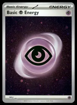 Pokemon Cards Basic Psychic Energy 005 Scarlet & Violet HOLO Common NM - Image 1