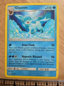 Glaceon SM238 Black Star PROMO Non-Holo 2020 Pokemon Card - Image 1