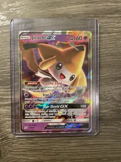 Pokemon Jirachi GX 79a/236 Full Art Unified Minds Promo Trading Card NM - Image 1