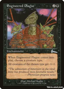 Magic the Gathering | Engineered Plague [ULG - 51]LP - Image 1