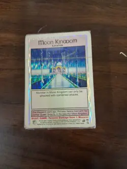 Sailor Moon CCG Holo Foil Rare “Moon Kingdom” Card 65 /70 Vintage 2001 Deck. New - Image 1