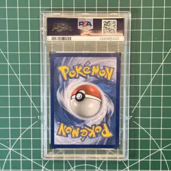 Pokemon Quajutsu Greninja Goldstar PSA 7 SWSH144 2021 NM Promo Deutsch Grading - Image 2