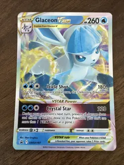 Pokemon Glaceon VSTAR SWSH197 SWSH: Sword & Shield Promo Cards Holo - Image 1