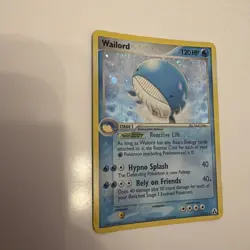 Pokemon TCG Wailord 14/92 Legend Maker Rare Holo 2006 MP - Image 2