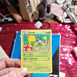 5-12-23 . UNPLAYED pokemon . legendary treasures #3/113 . 2013 shuckle (20) - Image 2