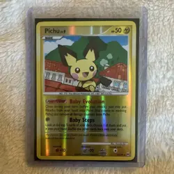 The Pokemon Company Pichu 25/99 Arceus Rare Reverse Holo 50 HP Basic ENG - Image 1