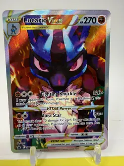 Lucario VSTAR SWSH291 SWSH: Sword & Shield Promo Holo NM - Image 2
