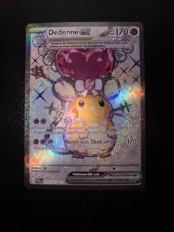 Pokemon TCG Dedenne EX 239/193 Paldea Evolved Ultra Rare Full Art Holo NM - Image 1
