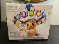 Pokemon TCG Scarlet & Violet Prismatic Evolutions Elite Trainer Box ETB i Tear - Image 1