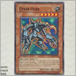 Cyber Ogre - CDIP-EN004 - Common 1st Edition Yugioh - Image 1