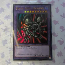 Konami B. Skull Dragon Fusion MRD-EN018 Ultra Rare Holo Unlimited 2002 EN - Image 1