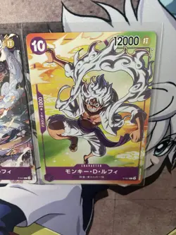 One Piece TCG Monkey D. Luffy Promo Cards (seven Eleven P-041) And P-041 Promo - Image 4