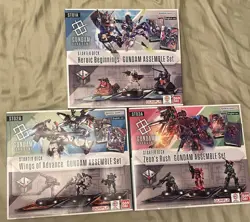 Gundam Card Game ST01 ST02 ST03 Starter deck Assemble sets Unopened English - Image 1
