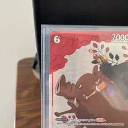 One Piece Monkey.D.Luffy P-001 Supernovas Promo Bandai Card *FREE LUFFY CARD NM! - Image 4