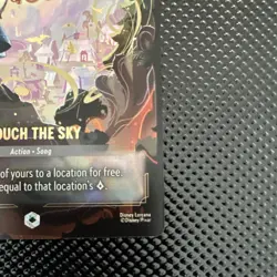 Disney Lorcana Touch the Sky Merida Foil Action Song Card 240/204 - Image 4