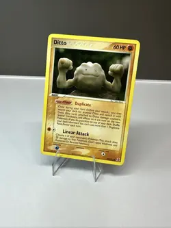 Pokemon TCG EX Delta Ditto (Geodude) Regular Common Card 62/113 LP/MP - Image 1