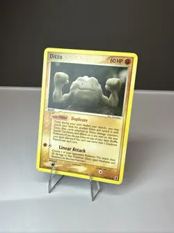 Pokemon TCG EX Delta Ditto (Geodude) Regular Common Card 62/113 LP/MP - Image 3