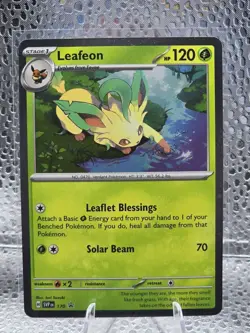 Leafeon 170 SV: Scarlet & Violet Black Star Promo Pokemon Card - Image 1