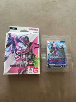 Gundam Card Game ST04 Starter Deck Seed Strike DECK ONLY - Image 1