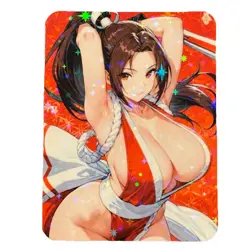 Custom Mai Shiranui • Goddess Story / Street Fighter / Fatal Fury Card (Anime) - Image 2