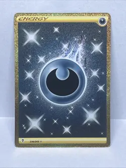 Dark Energy 236/203 Pokemon Evolving Skies Secret Rare Gold Card Near Mint - Image 1