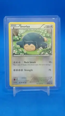 Snorlax 26/39 Kalos Starter Set 2013 Pokemon Card Common MP - Image 1